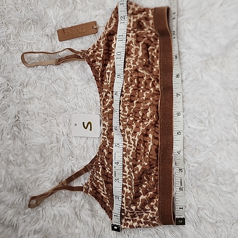 SKIMS Velvet Logo Scoop Bralette CHAI S, M, XL NWT